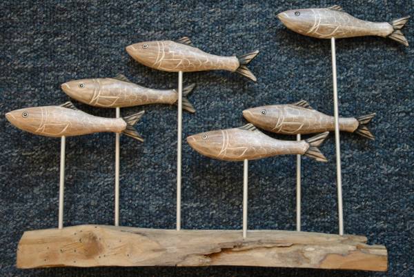 - a Sculpture by Wooden Birds, measuring 27 x 41 cm (H x W) £48